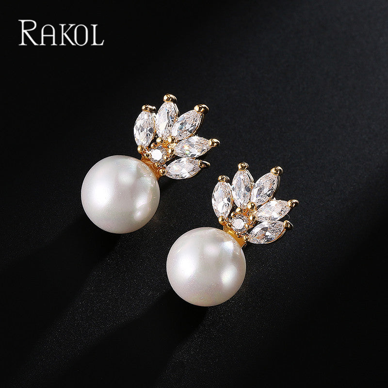 Pearl Stud Earrings