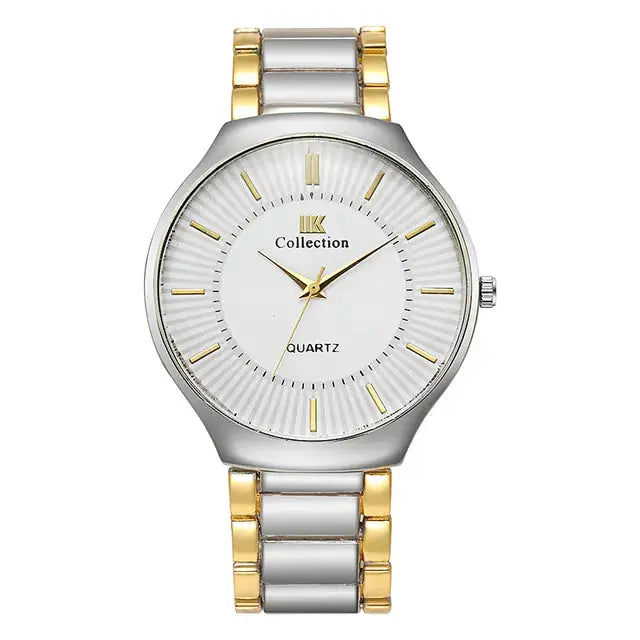 High Quality Men Stainless Steel Quartz Watch BrightBox