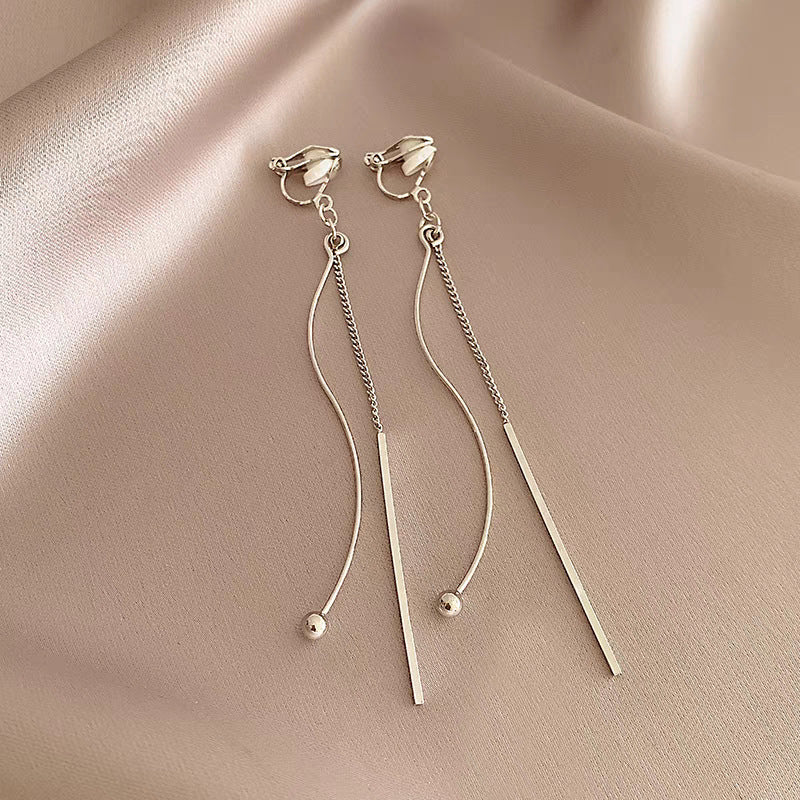 Pearl Vintage Tassel Earrings