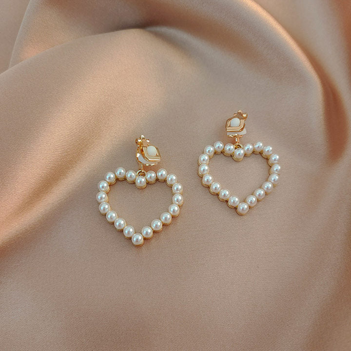 Pearl Vintage Tassel Earrings