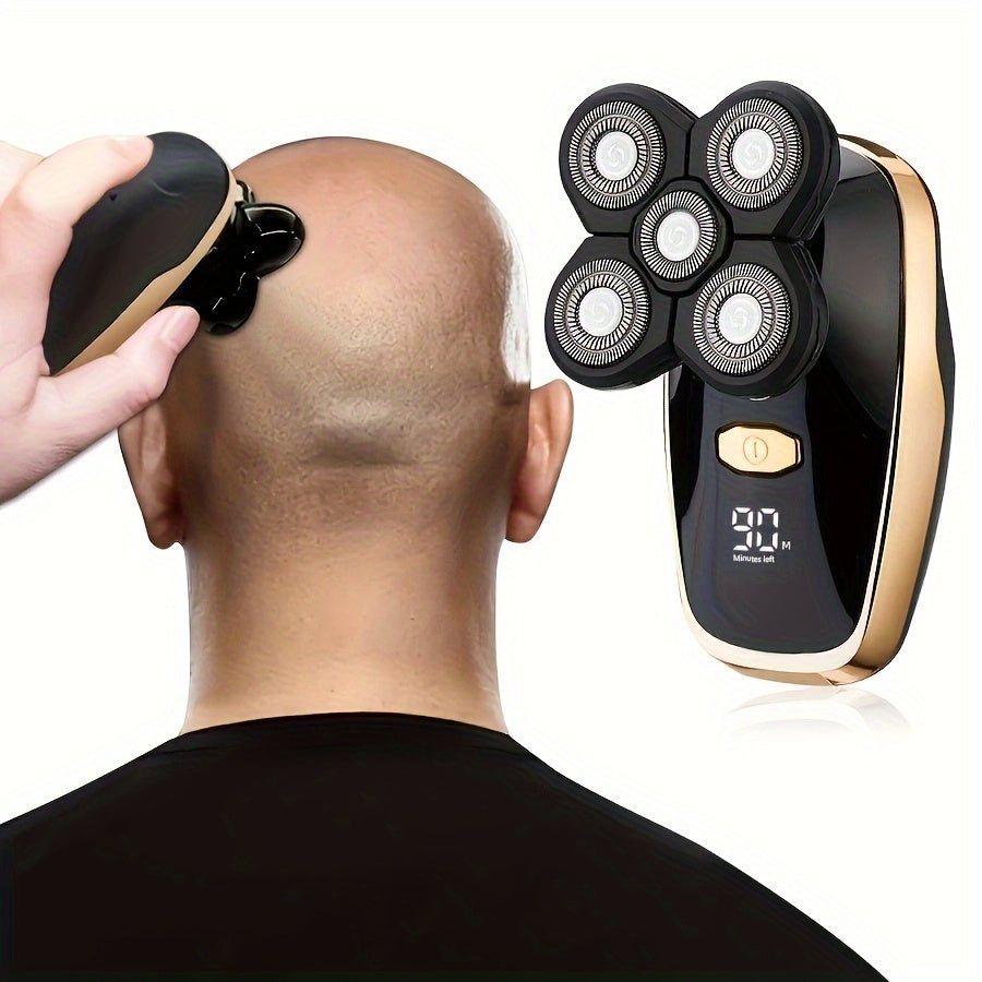Five-Blade Cordless Electric Razor