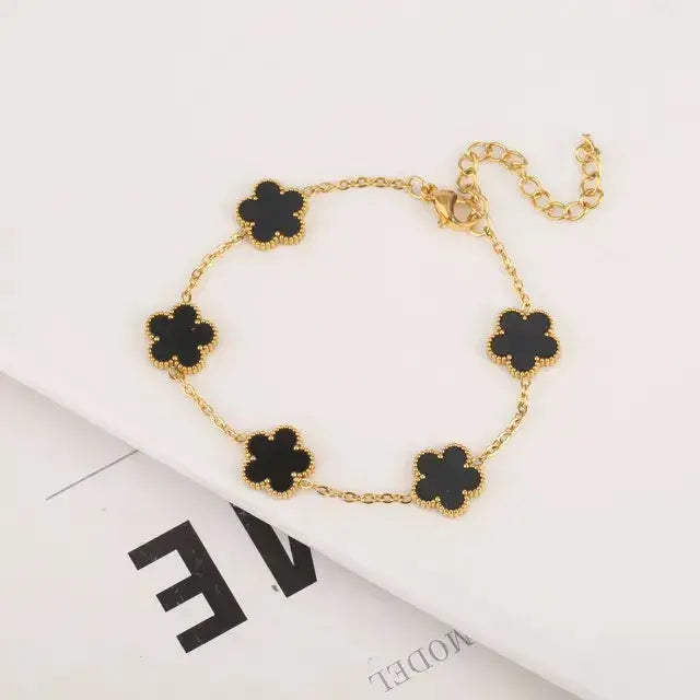 Adjustable Flower Bracelet and Necklace BrightBox