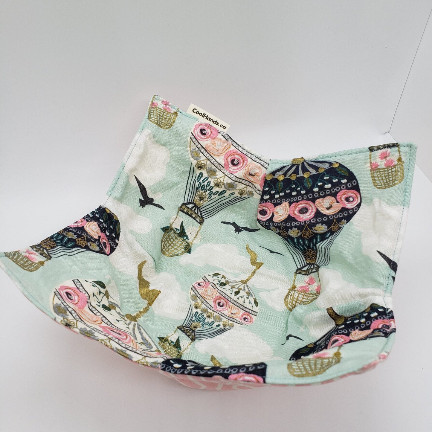 Microwavable Bowl Cozy - Up, Up and Away