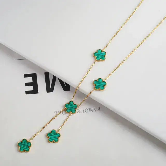 Adjustable Flower Bracelet and Necklace BrightBox