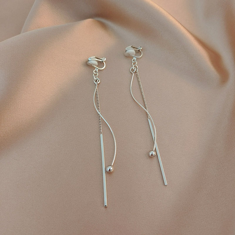 Pearl Vintage Tassel Earrings