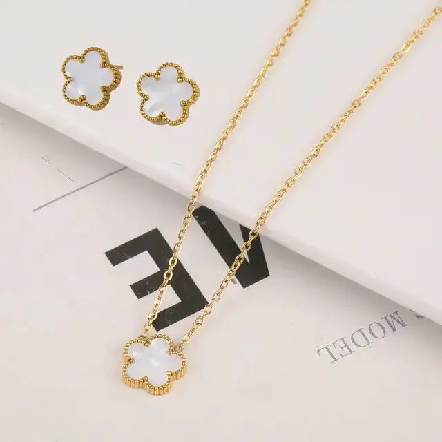 Adjustable Flower Bracelet and Necklace BrightBox