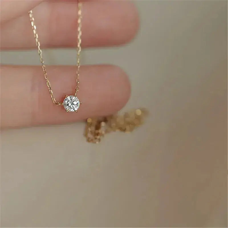 925 Sterling Silver 14k Gold-Plated Necklace BrightBox