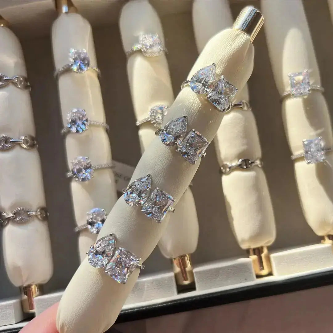 Cubic Zirconia Wedding Ring BrightBox