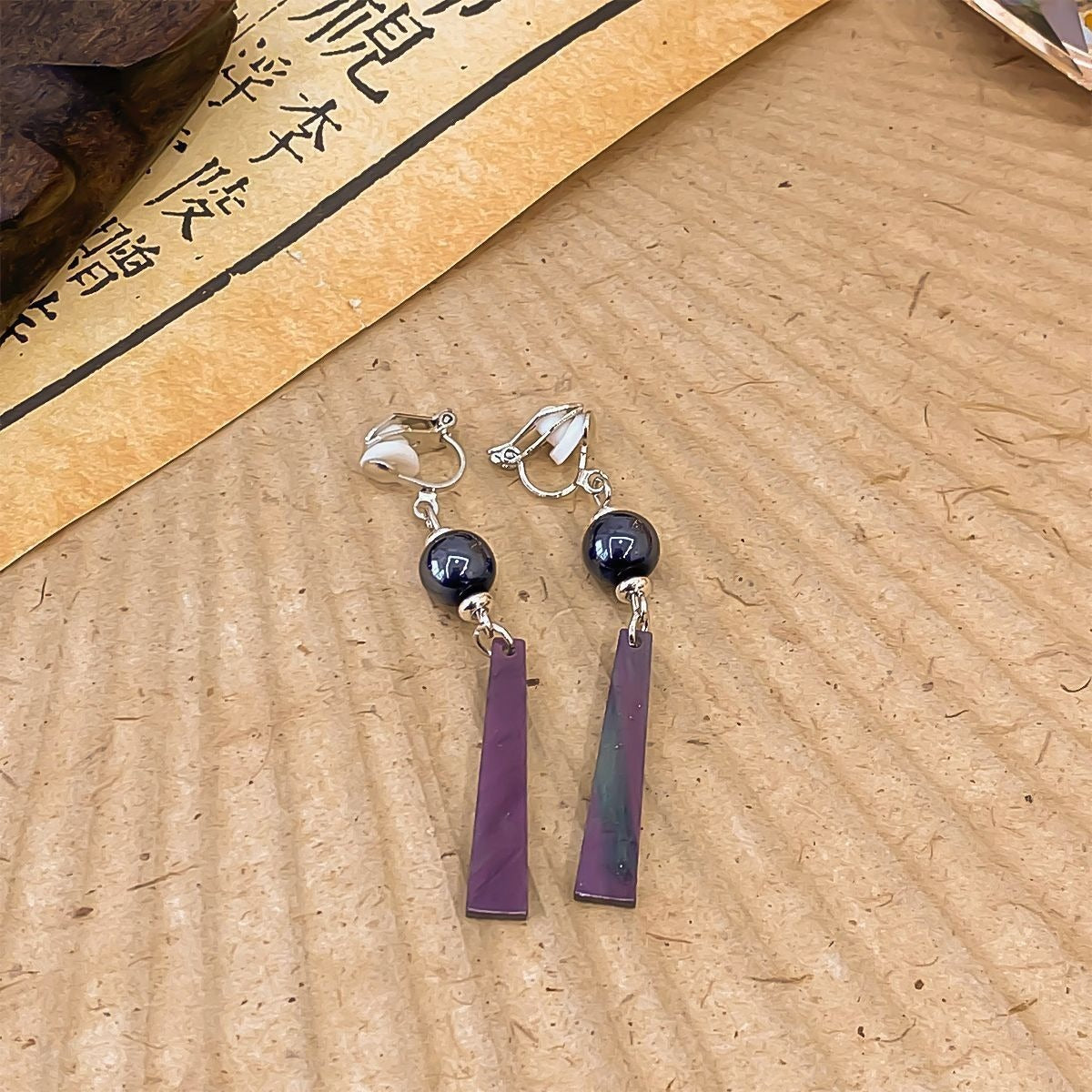 Pearl Vintage Tassel Earrings
