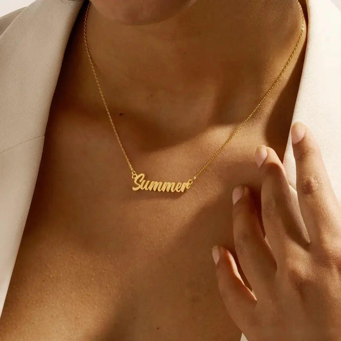 Personalized Cursive Letter Pendant BrightBox