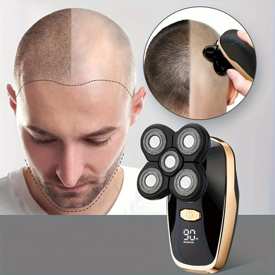 Five-Blade Cordless Electric Razor