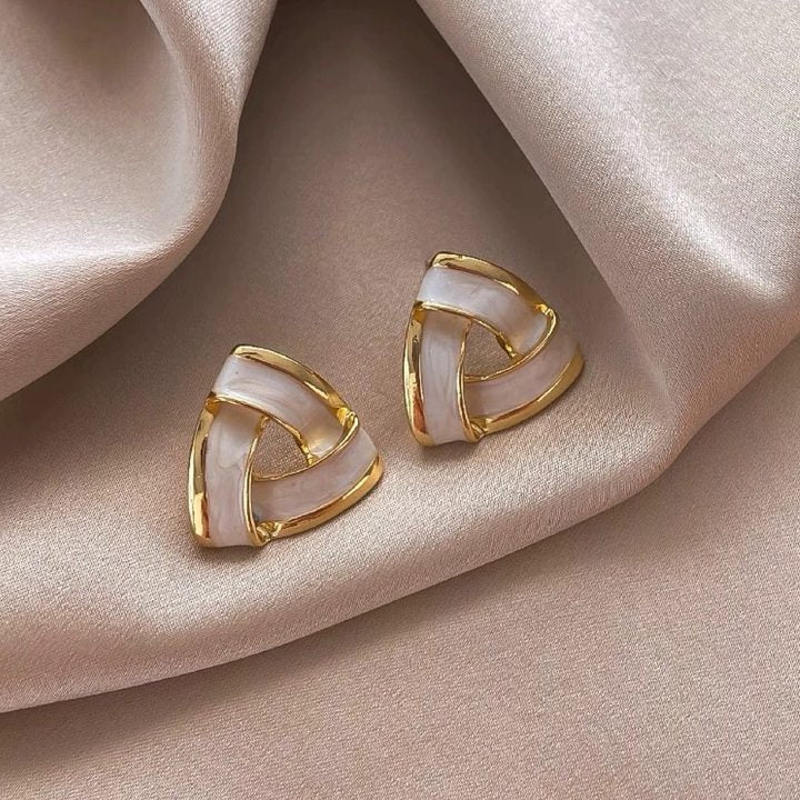 Pearl Vintage Tassel Earrings