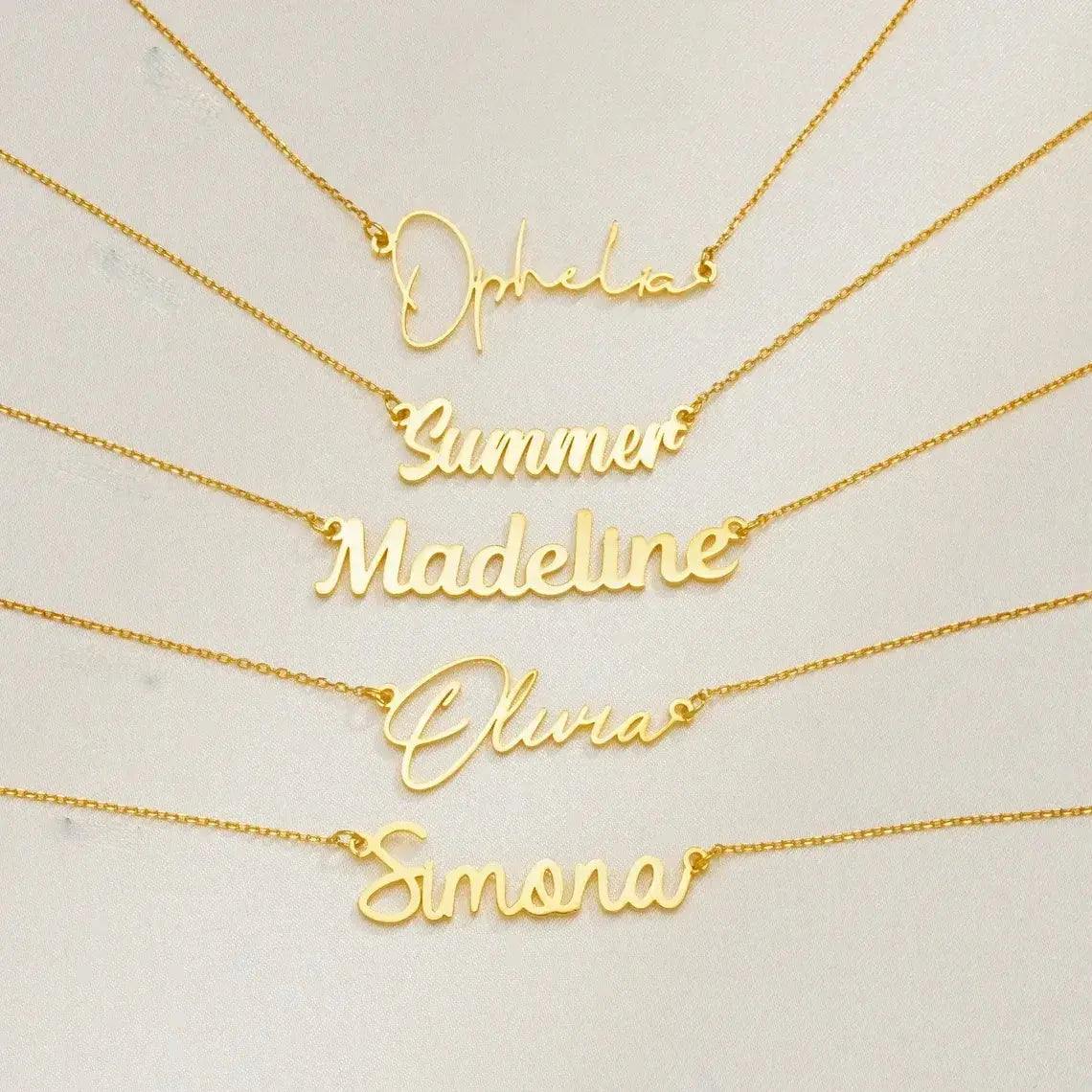 Personalized Cursive Letter Pendant BrightBox