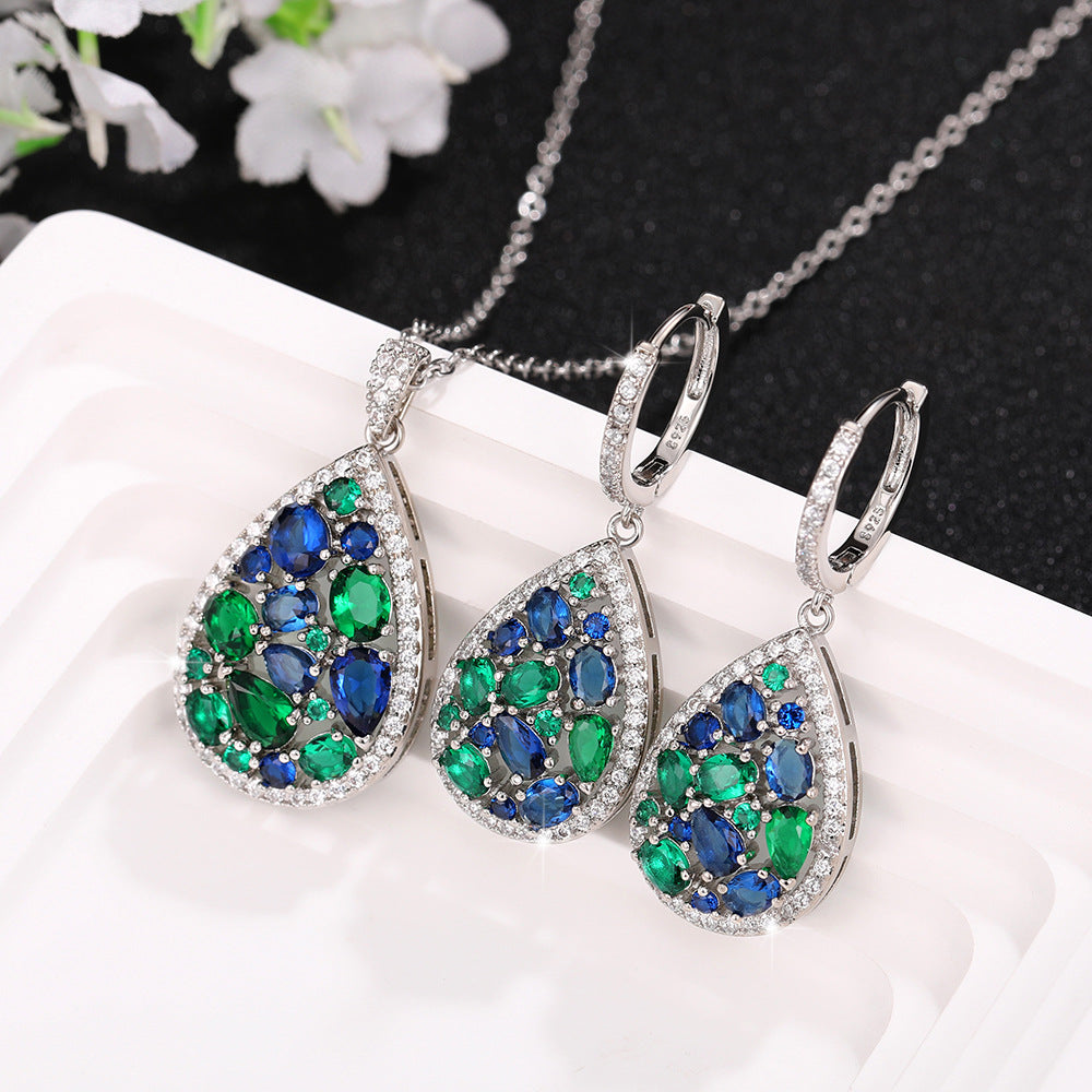 American Blue Emerald Jewelry