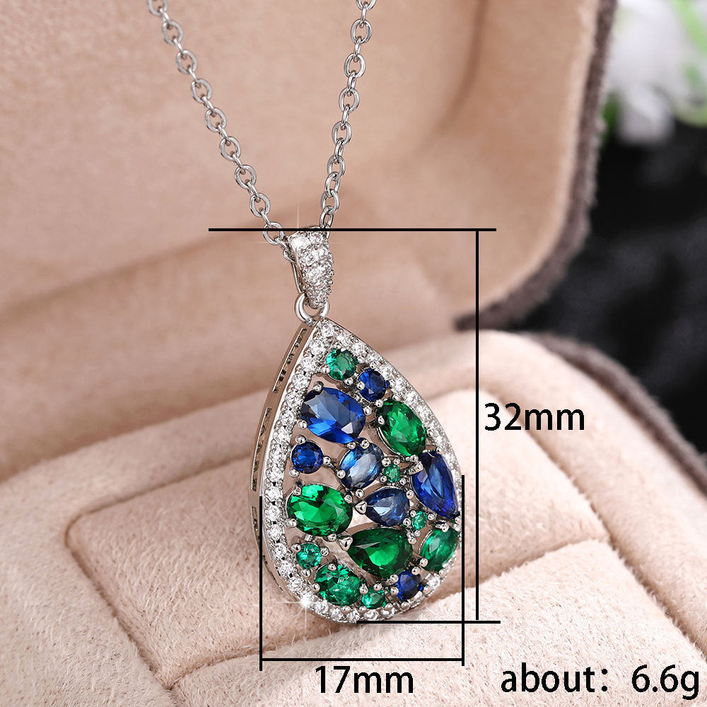 American Blue Emerald Jewelry
