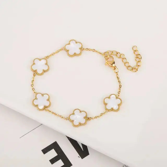 Adjustable Flower Bracelet and Necklace BrightBox