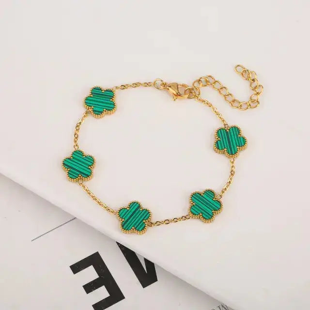 Adjustable Flower Bracelet and Necklace BrightBox