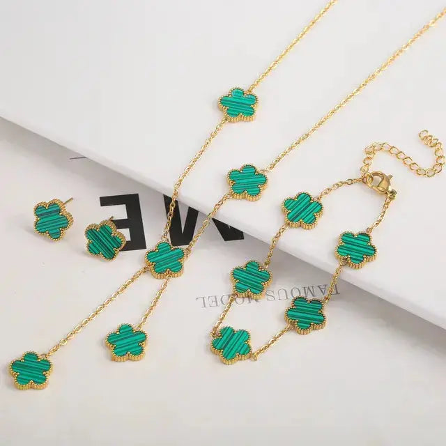 Adjustable Flower Bracelet and Necklace BrightBox