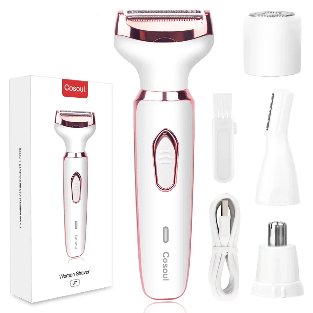 4 in 1 Electric Razor for Women
