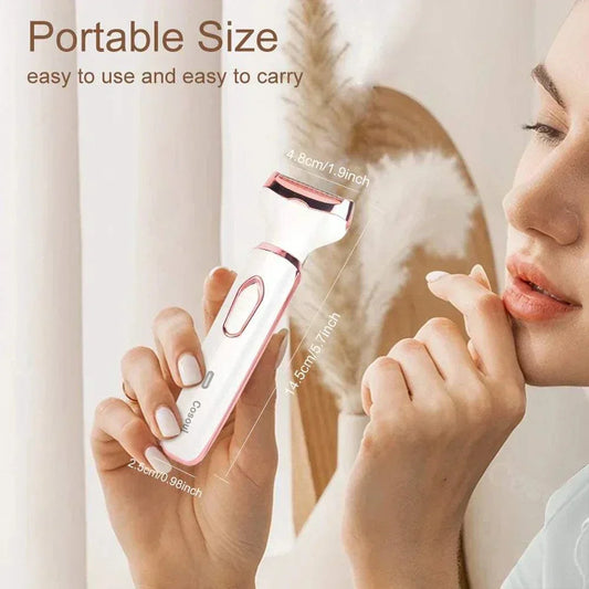 4 in 1 Electric Razor for Women, painless, anytime, anywhere