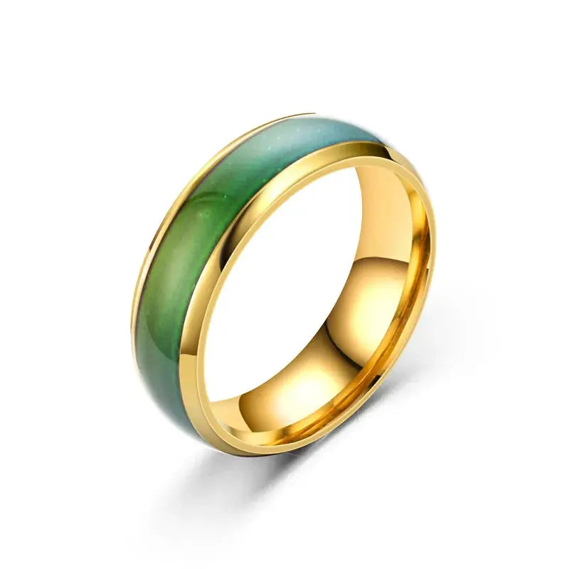 Stainless Steel Changing Color Rings, BrightBox