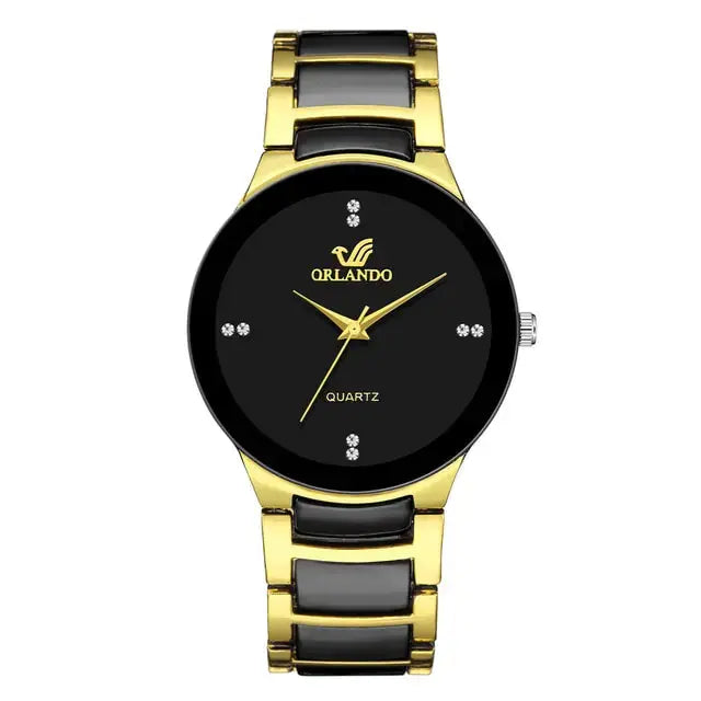 High Quality Men Stainless Steel Quartz Watch BrightBox