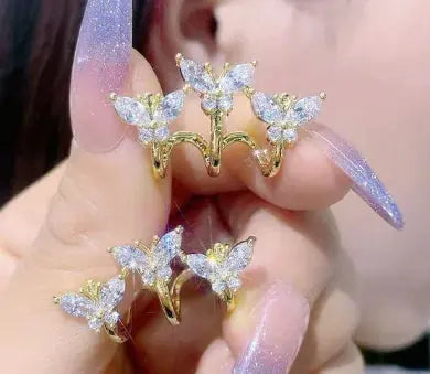 New Fashion Women's Square Fritillaria Earrings BrightBox