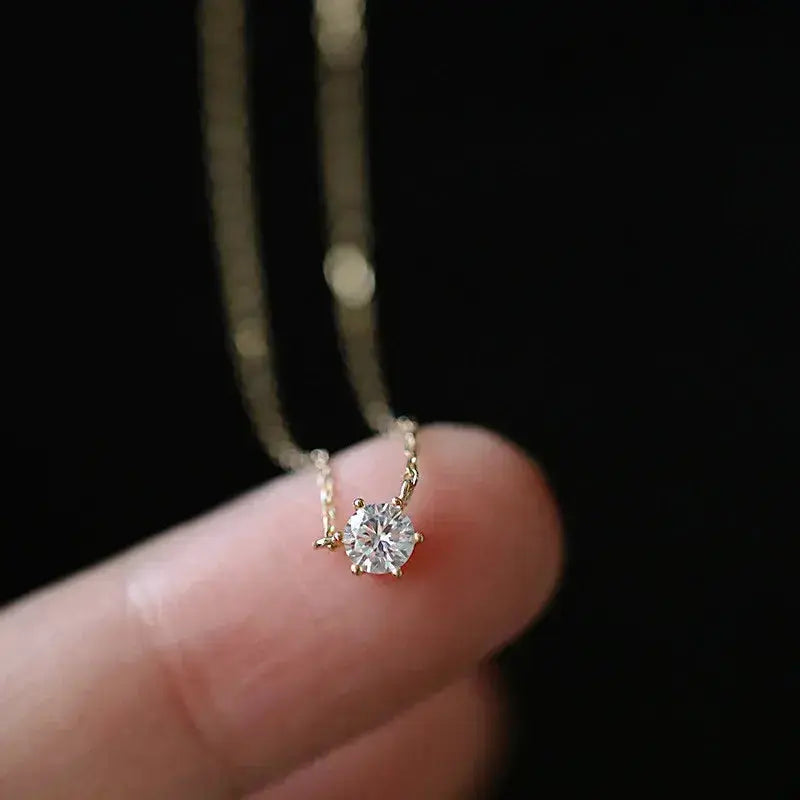 925 Sterling Silver 14k Gold-Plated Necklace BrightBox