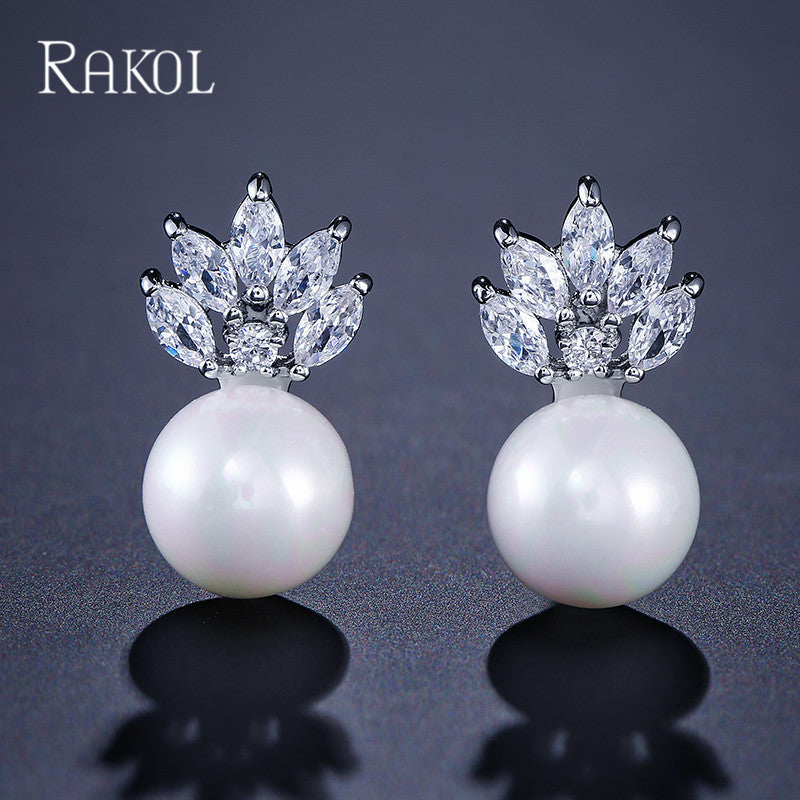 Pearl Stud Earrings