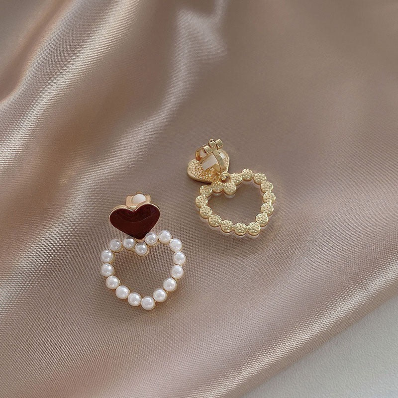 Pearl Vintage Tassel Earrings