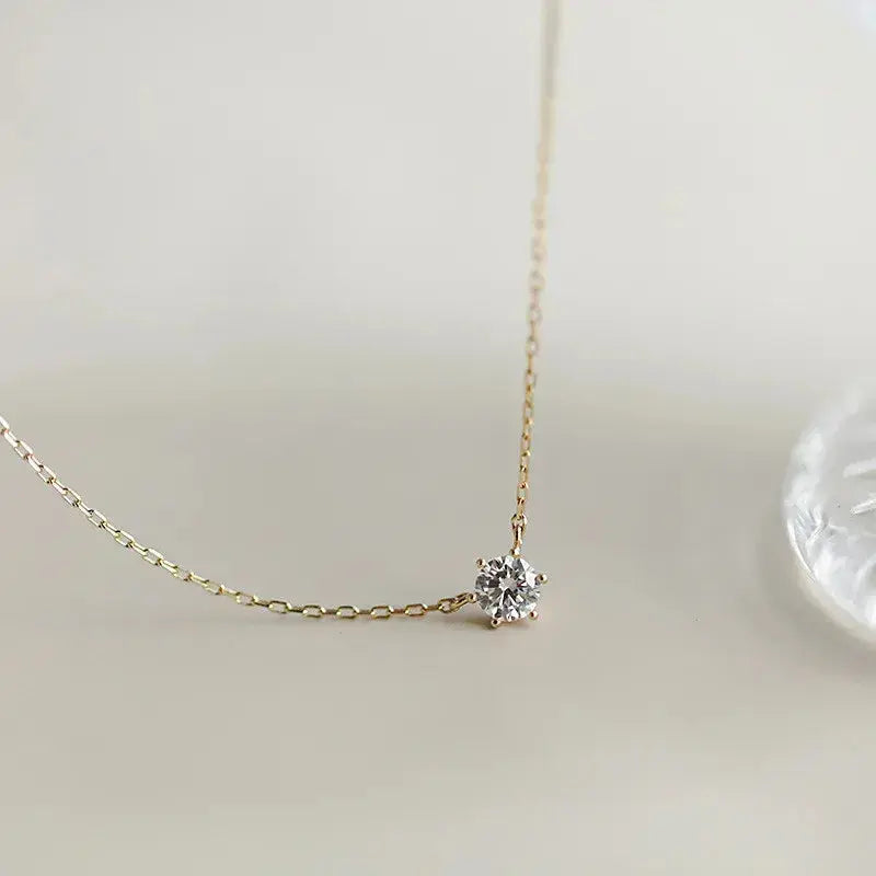 925 Sterling Silver 14k Gold-Plated Necklace BrightBox