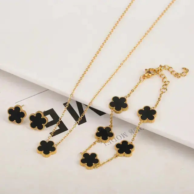 Adjustable Flower Bracelet and Necklace BrightBox