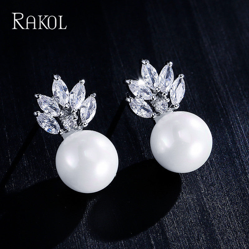 Pearl Stud Earrings