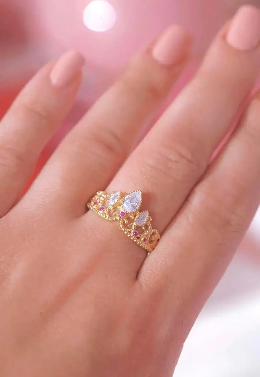 Rapunzel Crown Ring BrightBox