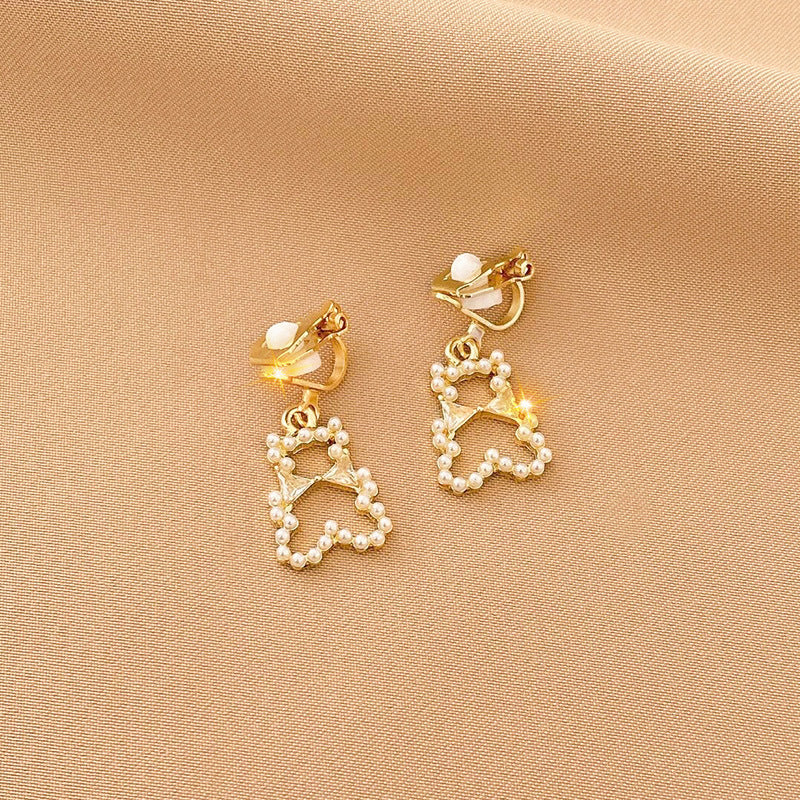 Pearl Vintage Tassel Earrings