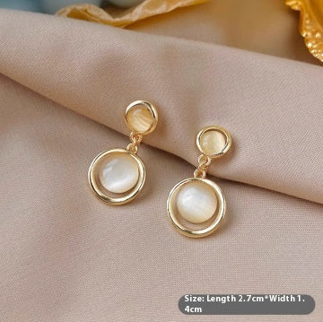 Pearl Vintage Tassel Earrings