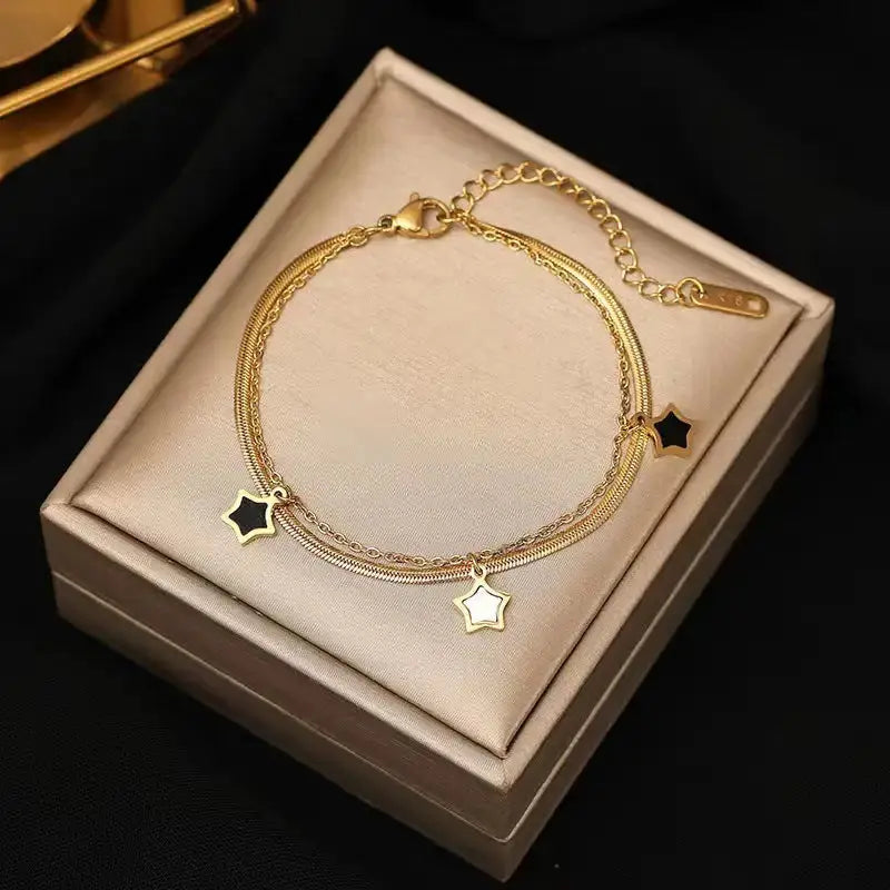 Geometric Titanium Steel Bracelet BrightBox
