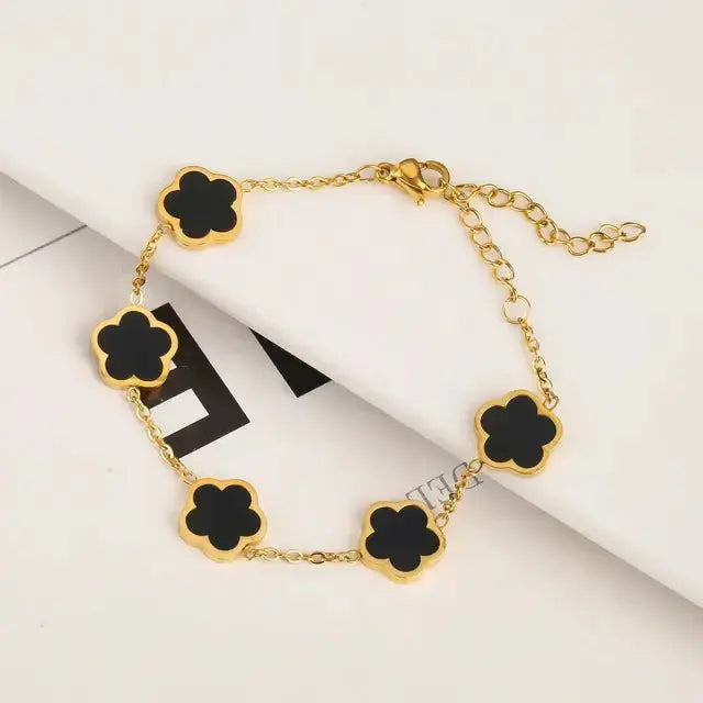 Adjustable Flower Bracelet and Necklace BrightBox