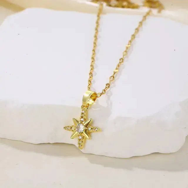 Double-layer Rotatable Sunflower Necklaces BrightBox