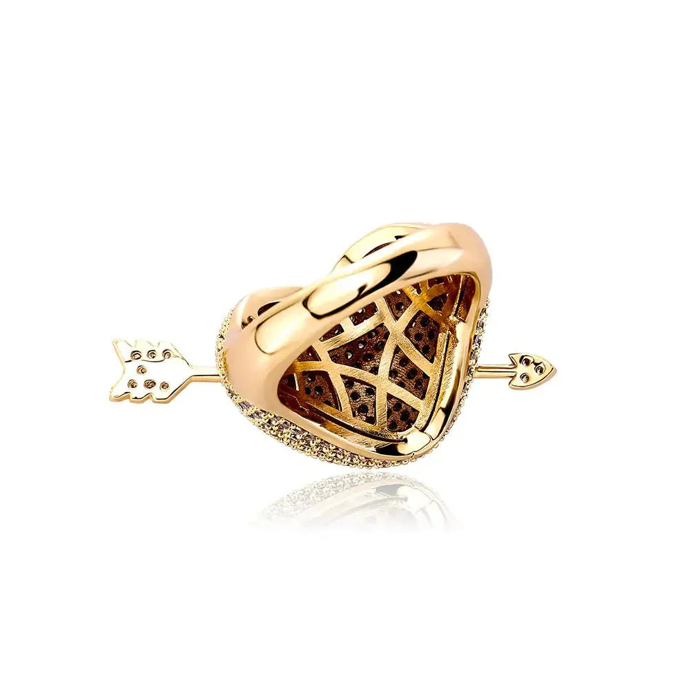 Heart Arrow Couple Micro Pave BrightBox