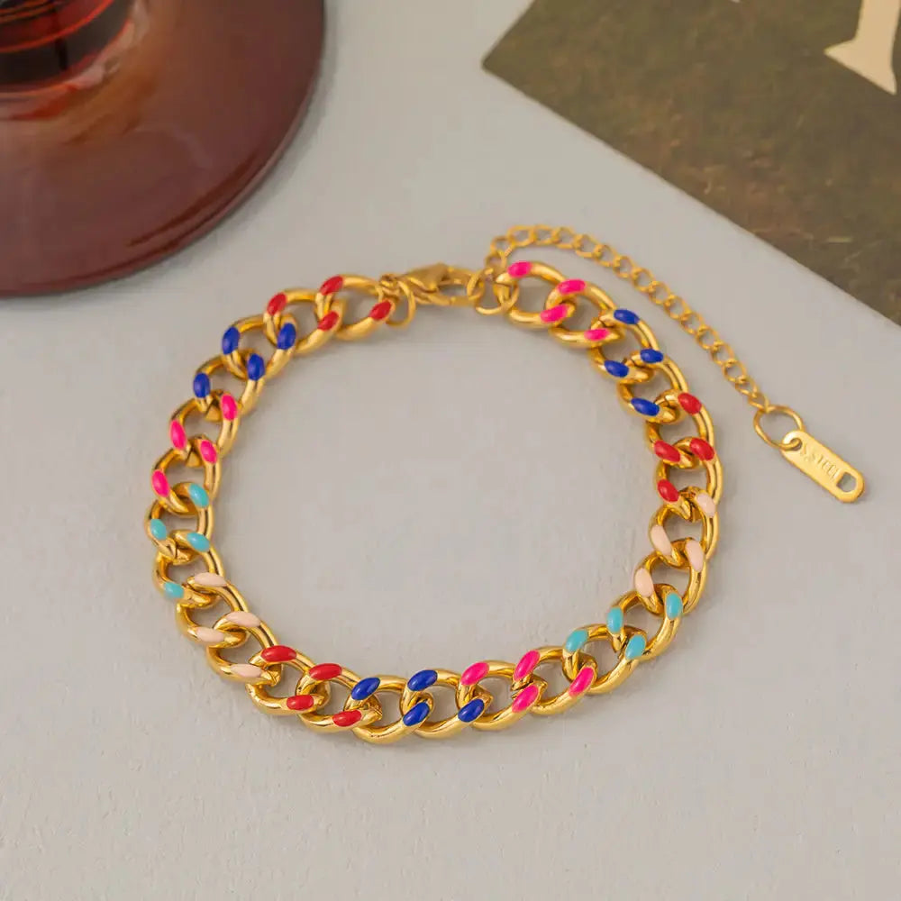 Geometric Titanium Steel Bracelet BrightBox