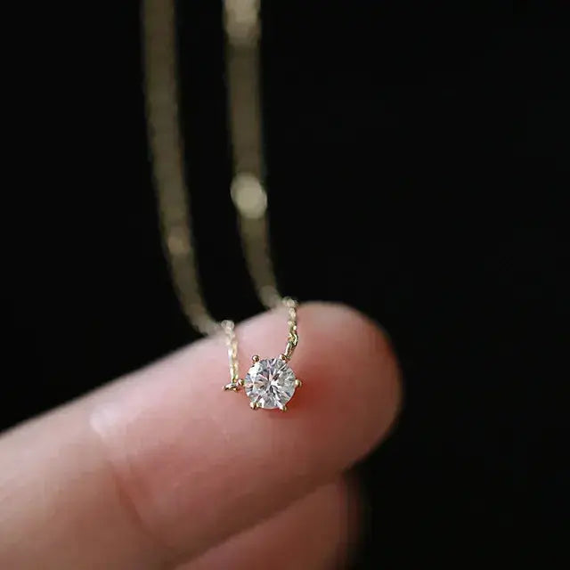 925 Sterling Silver 14k Gold-Plated Necklace BrightBox