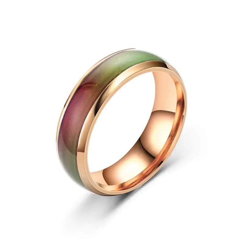 Stainless Steel Changing Color Rings, BrightBox