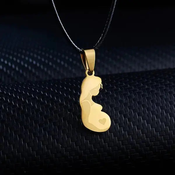 Mama Letter Pendant Necklace BrightBox