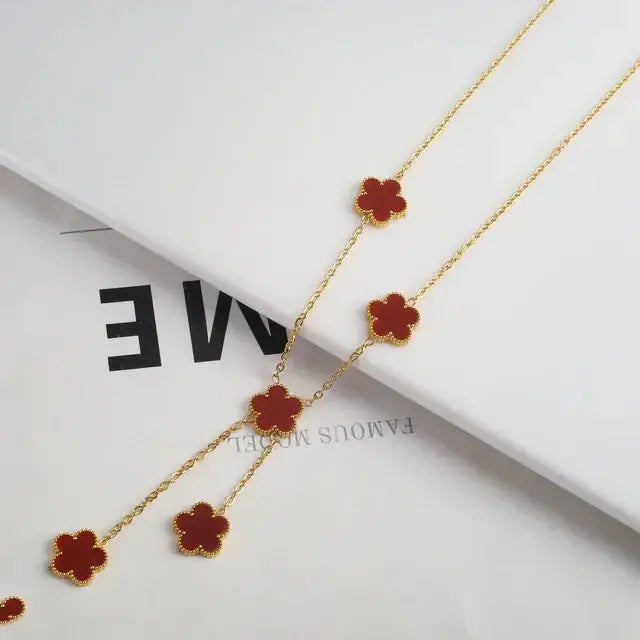 Adjustable Flower Bracelet and Necklace BrightBox