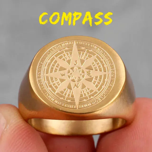 Stainless Steel Men Rings BrightBox