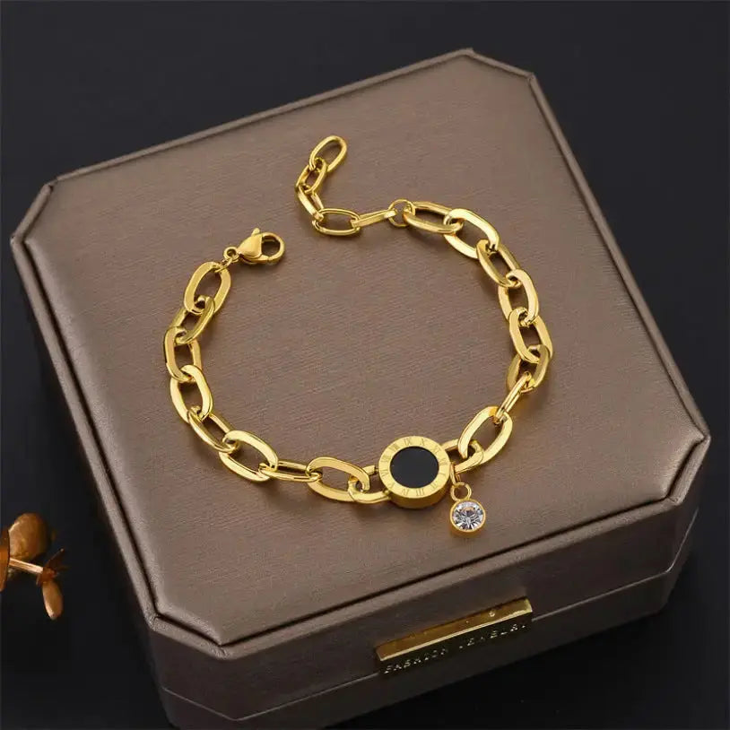 Geometric Titanium Steel Bracelet BrightBox