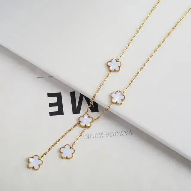 Adjustable Flower Bracelet and Necklace BrightBox