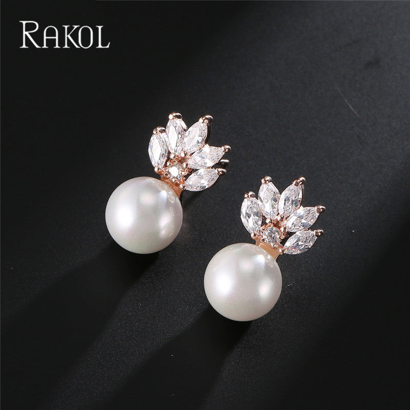 Pearl Stud Earrings