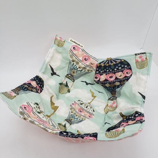 Microwavable Bowl Cozy - Up, Up and Away